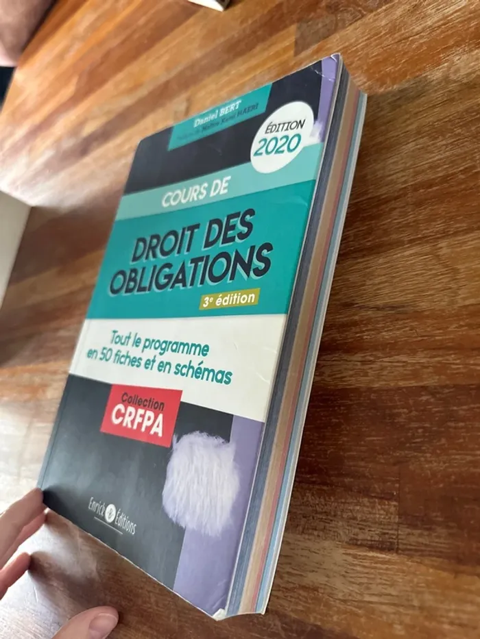 Livre cours de droit des obligations, édition, 2020 - photo numéro 4