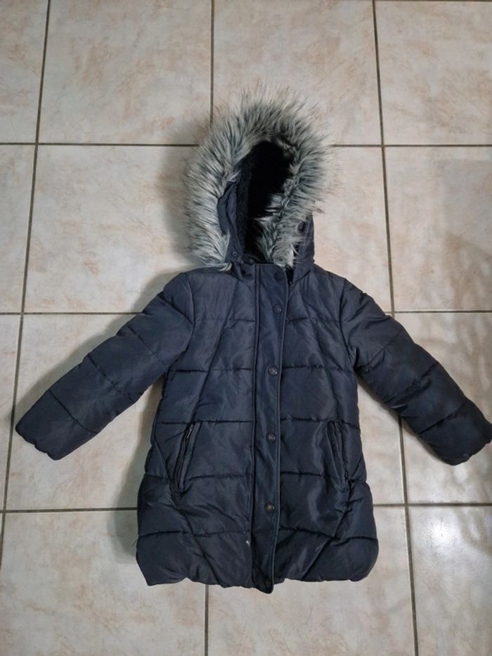 Manteau chaud tape à l oeil tao gris 4 ans - photo numéro 2
