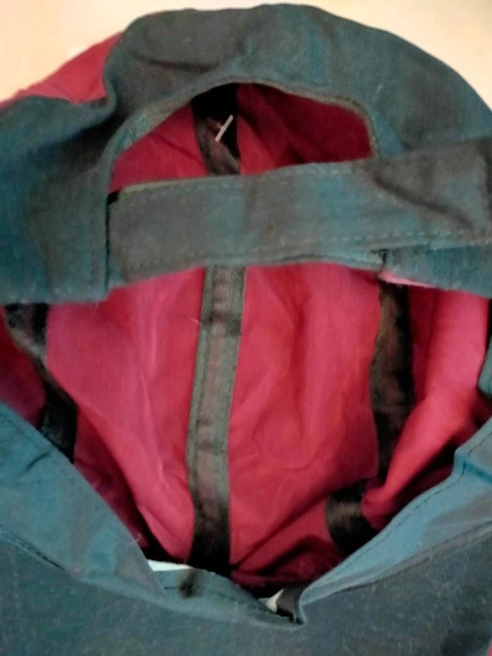 Casquette bordeaux neuve – Écriture chinoise brodée – Taille 59 cm - photo numéro 5