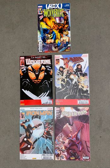 Lot X5 Comics Marvel