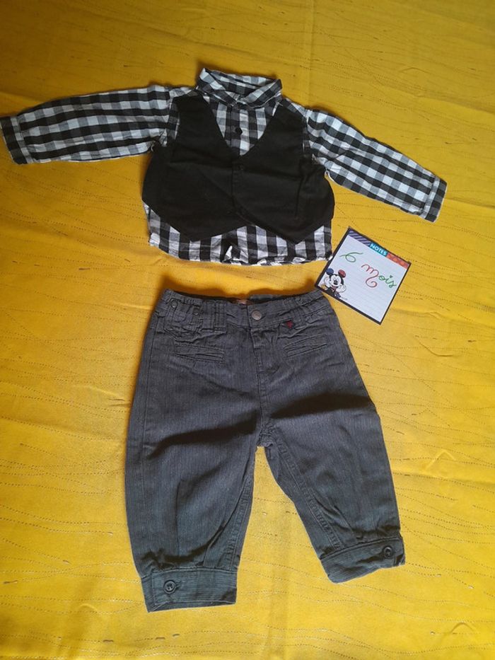 Lot habillé cérémonie 6 mois