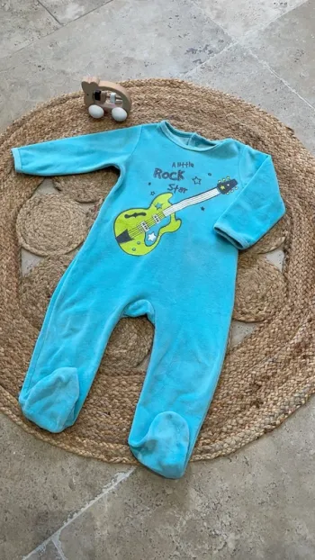 Pyjama velours 18 mois