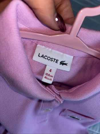 Robe fille Lacoste