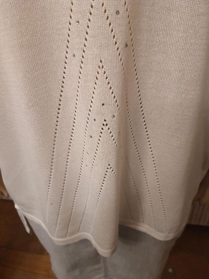 Blouse crème Tagore Elene neuf taille L 40 - photo numéro 10