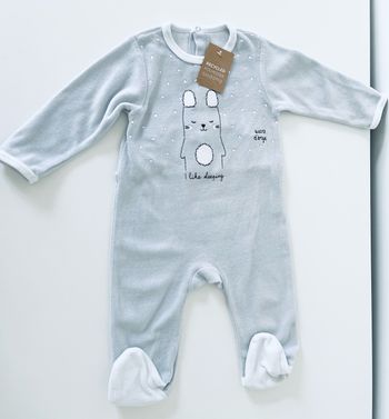 Pyjama sucre d’orge, taille 12 mois