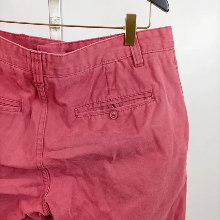 Short chino rose framboise In Extenso T32 (équiv. 40 EU), 100% coton, poches italiennes A866 - photo numéro 7