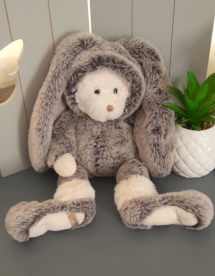Peluche ours lapin bukowski
