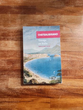 Livre : voyage en Italie