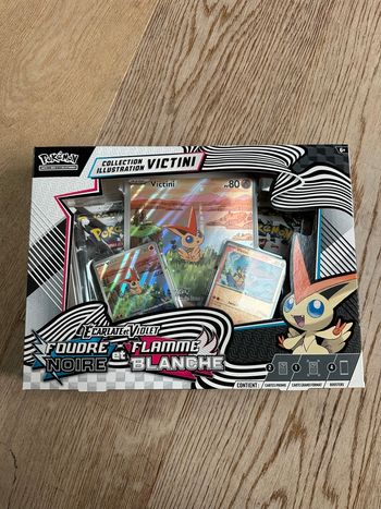 Coffret Pokemon Victini EV10,5 Foudre Noire & Flamme Blanche