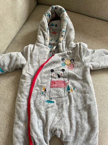 Combinaison épaisse hiver bébé