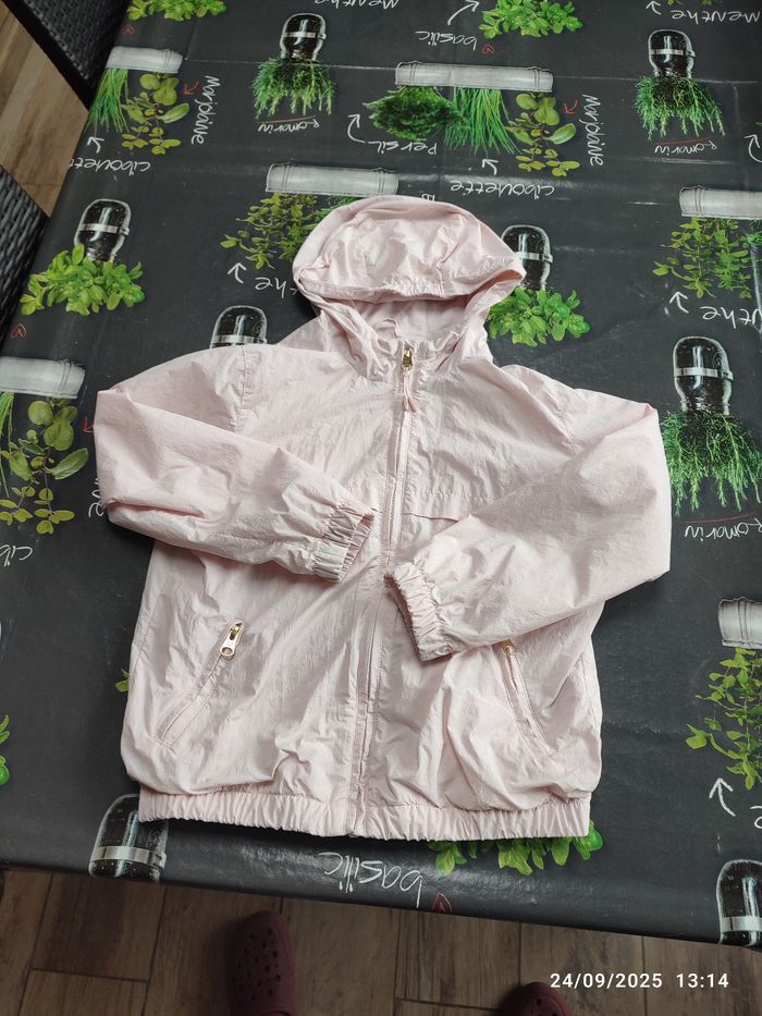 Veste fille fine avec capuche Milla star