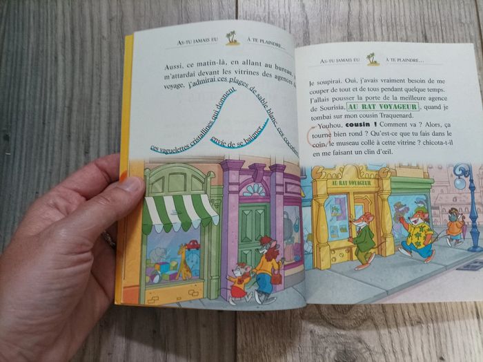 Livre "drôles de vacances pour Geronimo!" - photo numéro 5