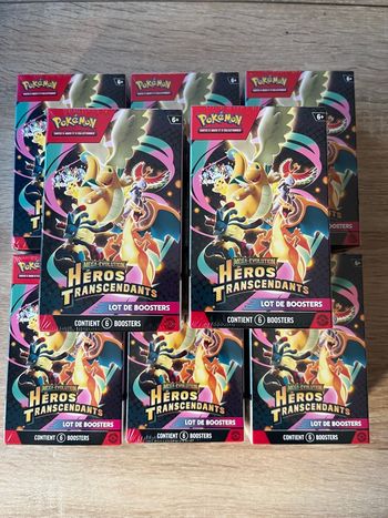 Lot 2 Bundle Pokémon 2.5 Héros Transcandant 