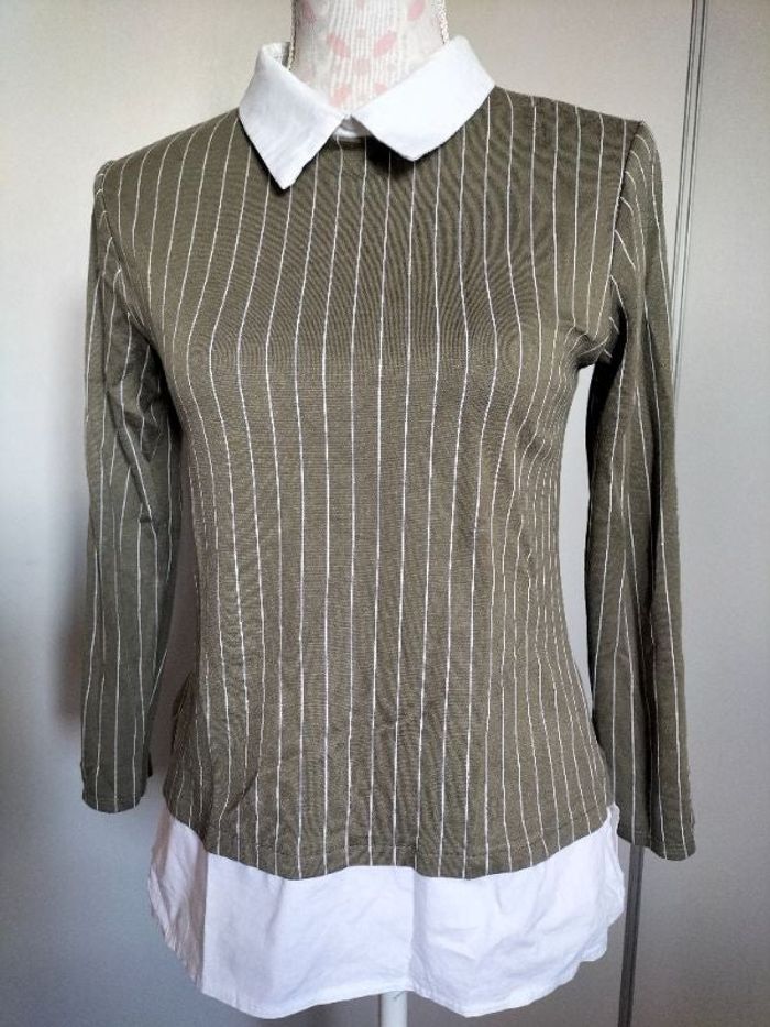 Haut femme effet chemisier 38