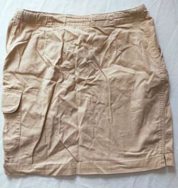 Jupe courte beige S / 36 Très bon état·Couleur d'été
