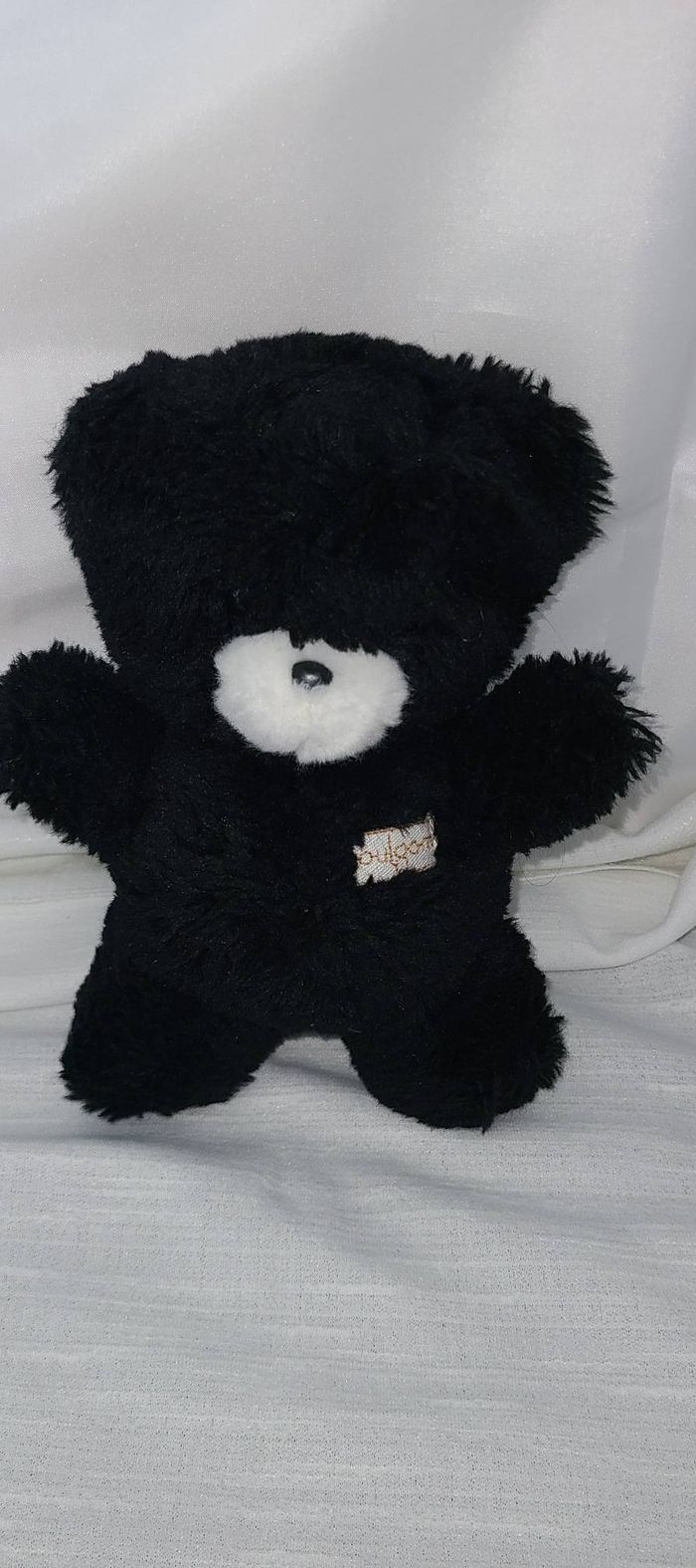 doudou ours noir boulgom