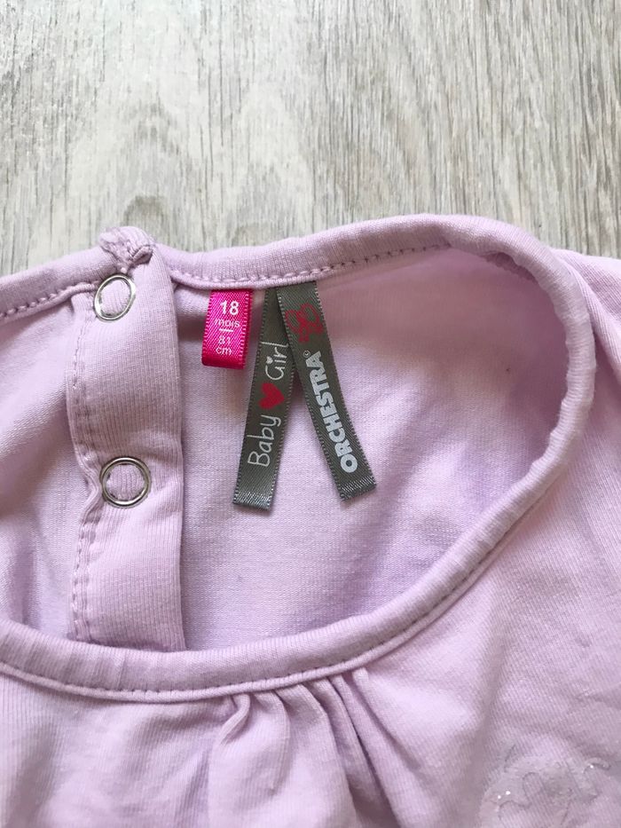 T-shirt lila 18 mois (orchestra) - photo numéro 3