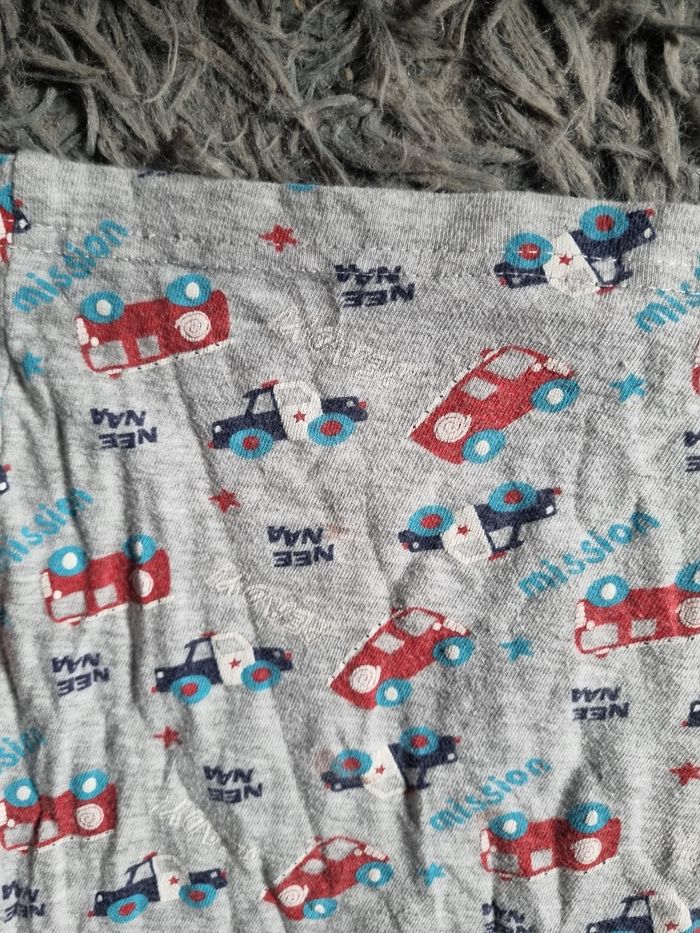 Ensemble pyjama motifs camions pompiers et polices 4ans - photo numéro 6