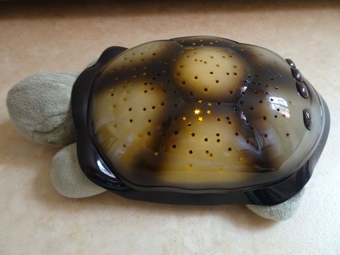 Veilleuse apaisante Tortue verte projecteur d’étoiles Cloub B - photo numéro 2