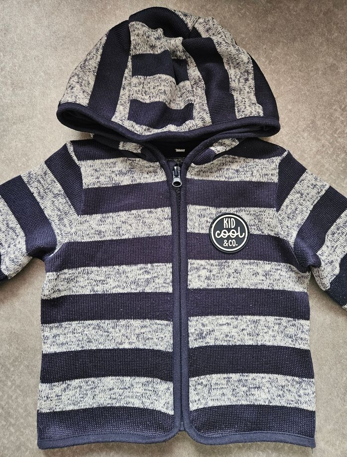 Gilet zippé 23 mois garçon - photo numéro 2