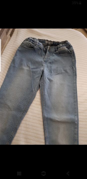 Jean slim fille taille 12 ans