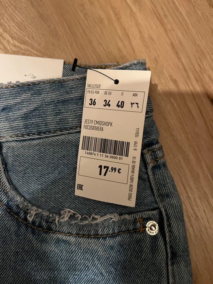 Short en jean femme taille 36 Pimkie - photo numéro 2