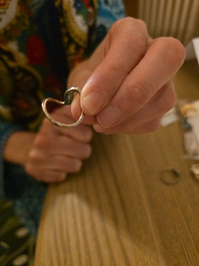 Bague argent taille 54 - photo numéro 2