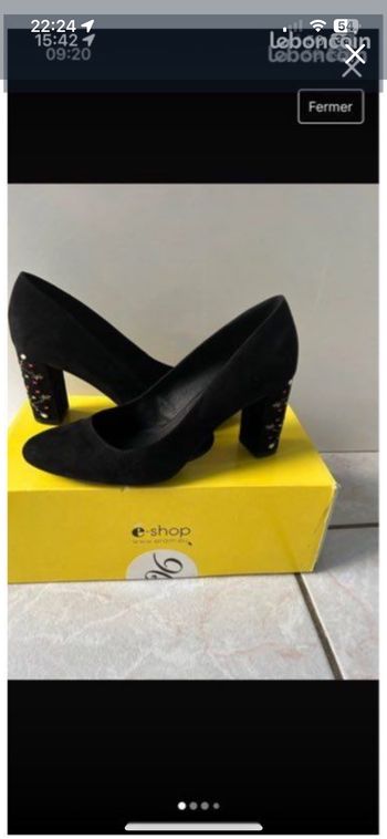 Escarpins T39 neufs