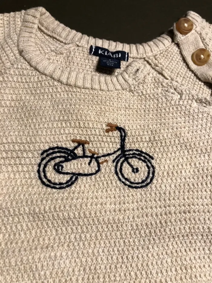 Ensemble pull et pantalon kiabi 3 mois - photo numéro 2