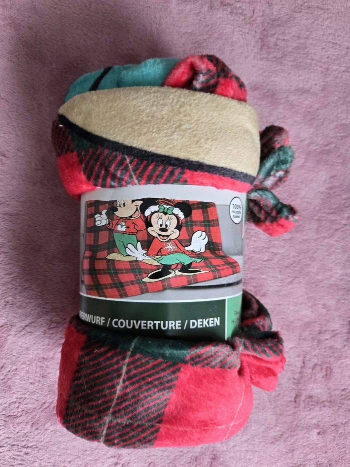 Plaid noel disney.neuf - photo numéro 2