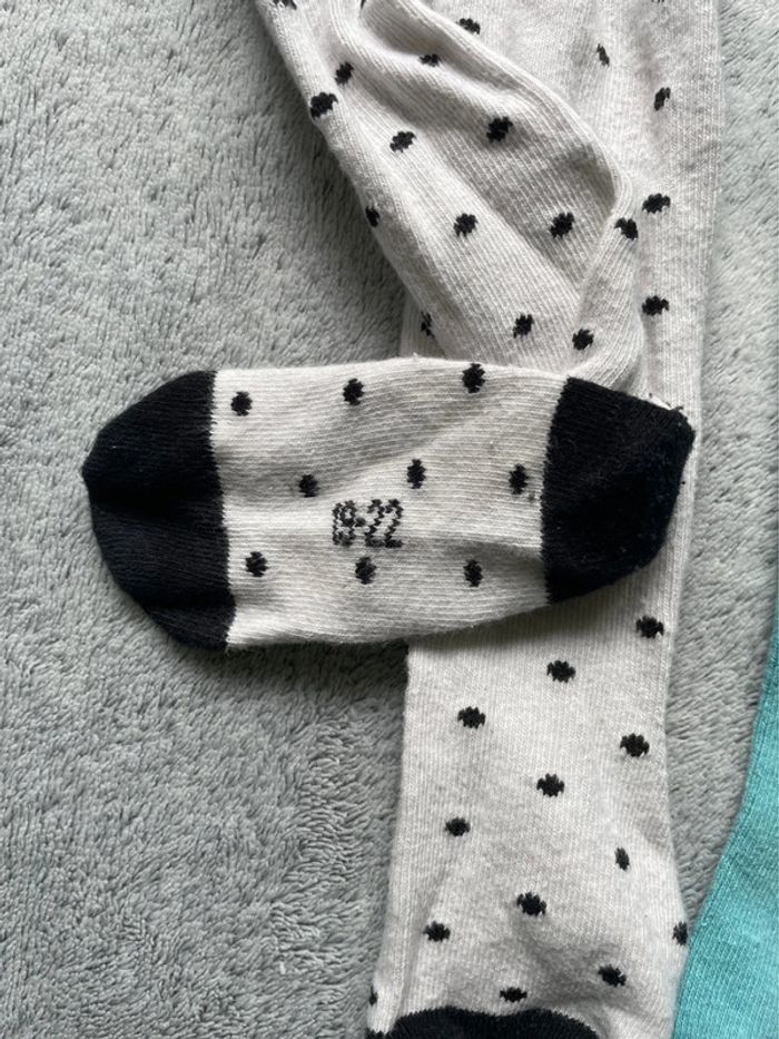 Lot de 2 collants, taille 19/22 - photo numéro 2