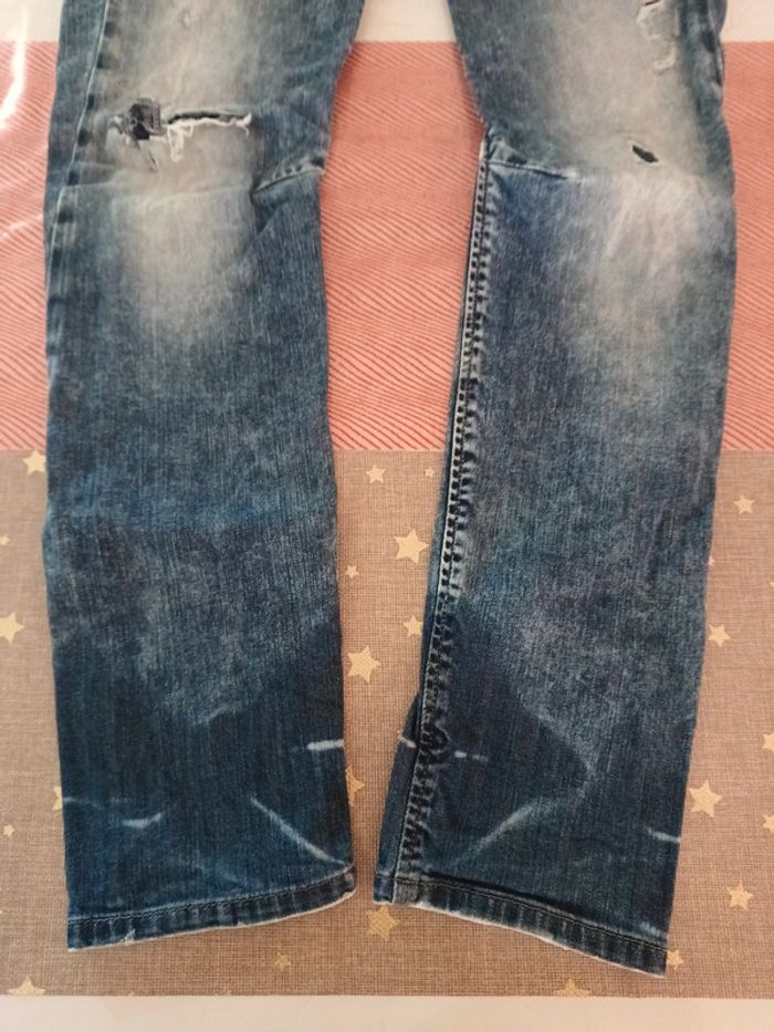 Jean salsa troué baggy - photo numéro 8
