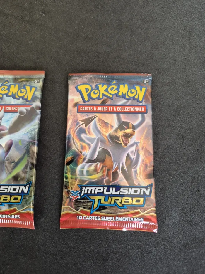 Lot 3 x Booster Pokémon Impulsion Turbo Mega Mewtwo X Y Demolosse Neuf Scellé FR - photo numéro 4