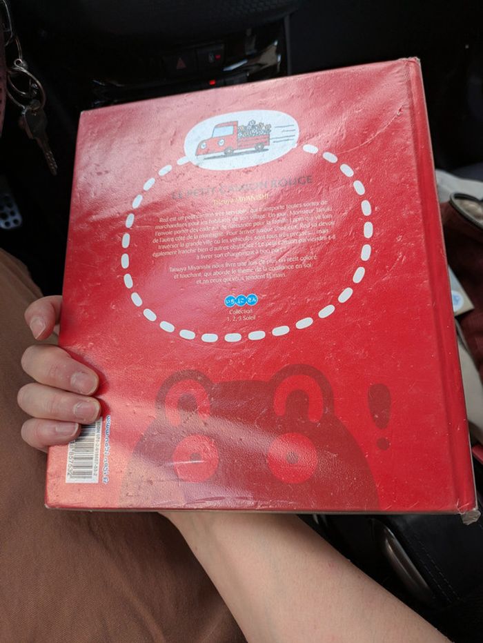 Livre le petit camion rouge red - photo numéro 2