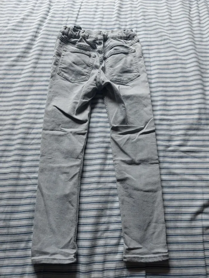 Jean skinny gris 124cm - photo numéro 4