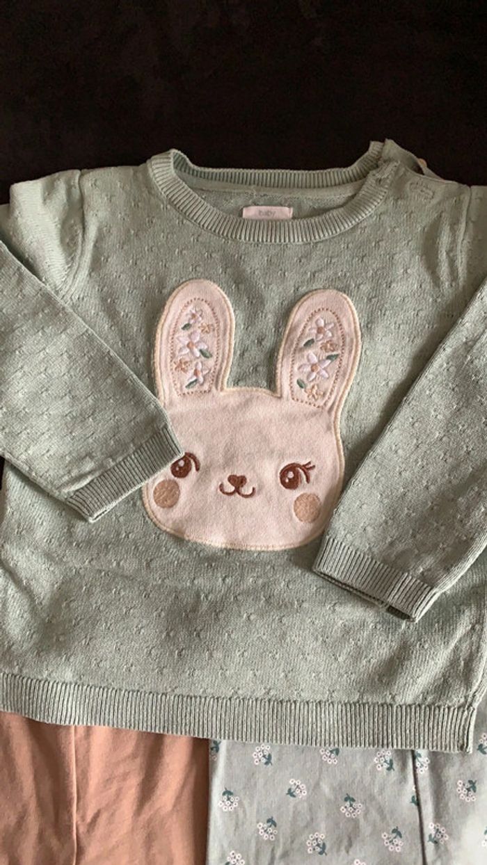 Ensemble fille 18 mois C&A - photo numéro 2