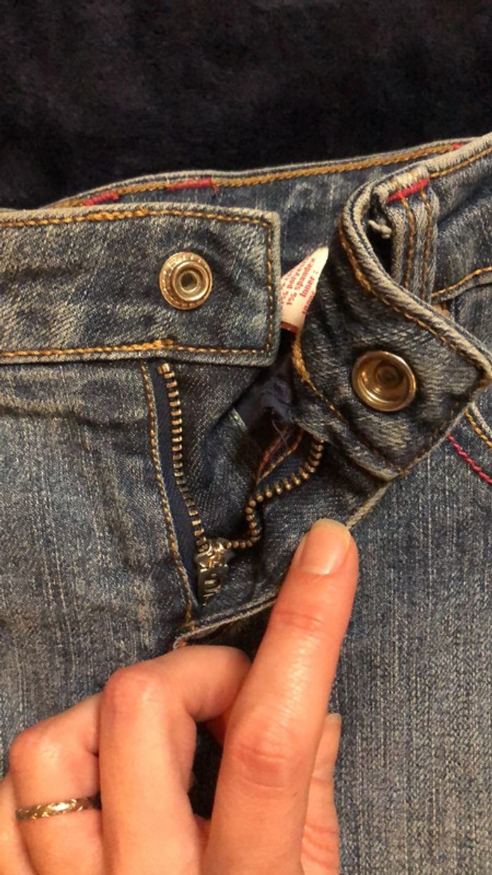 Mini jupe en jean 4 ans - photo numéro 5