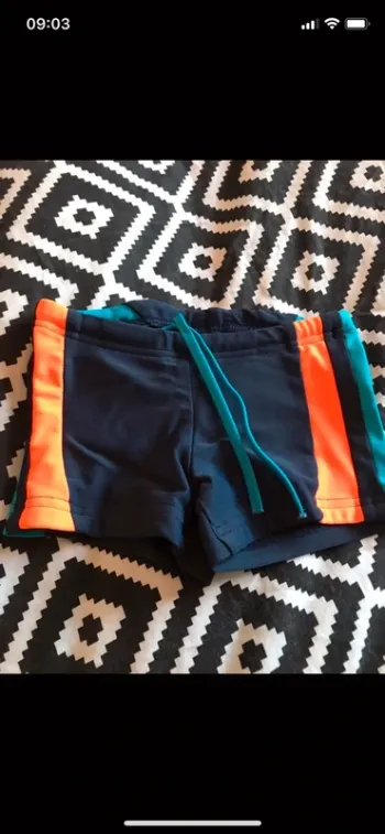 Boxer maillot de bain taille 3 ans