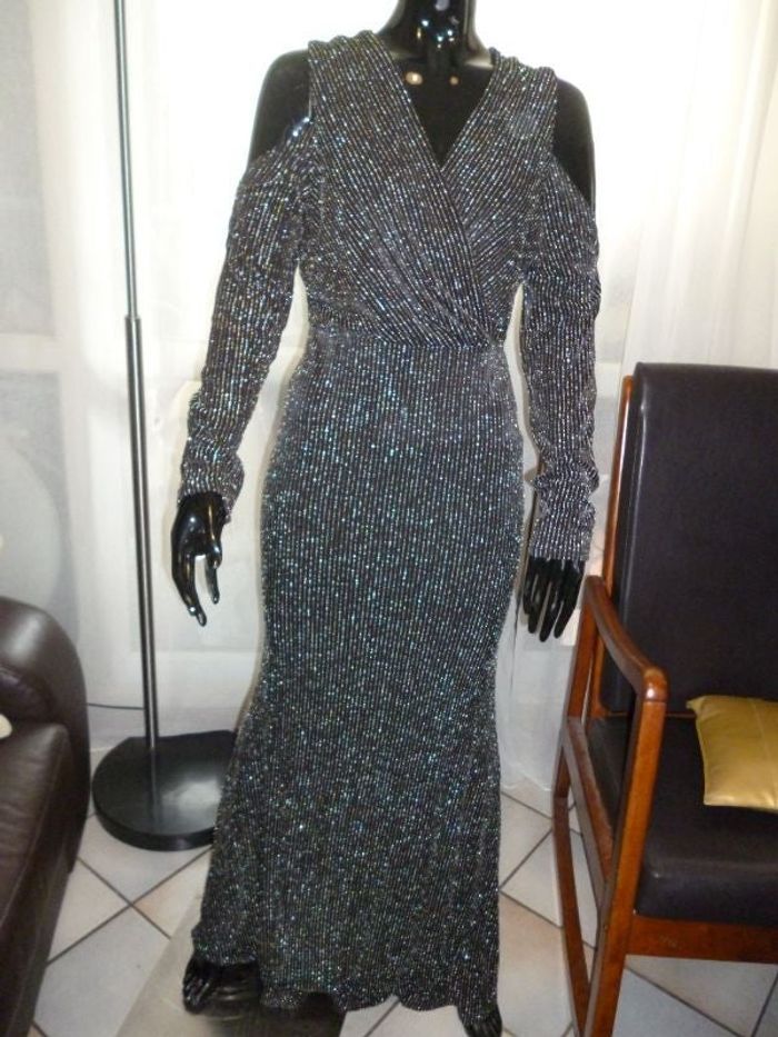 Superbe robe de soirée taille L - NEUF