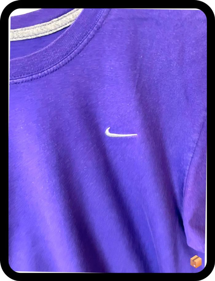 T-shirt Nike violet – Homme – Taille M – Look sport & streetwear - photo numéro 2