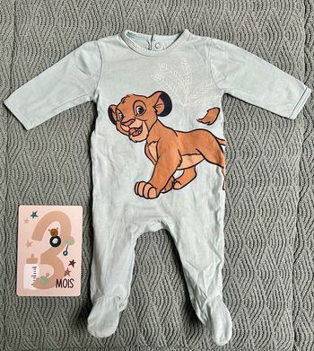 Pyjama Disney Simba (Roi Lion) - 3 mois
