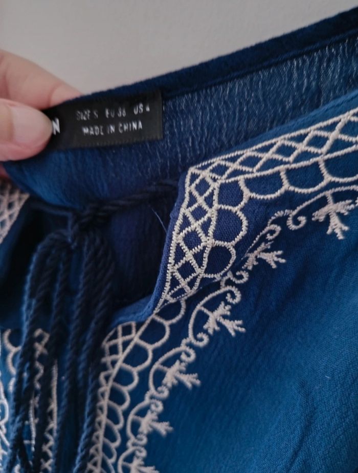 Combishort brodée - photo numéro 4