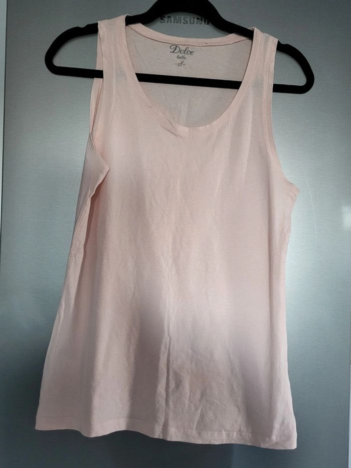 Debardeur rose pâle