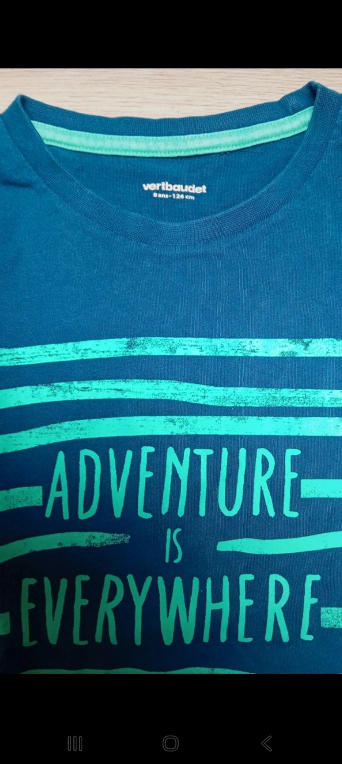 Tshirt Vertbaudet 8 ans - photo numéro 2