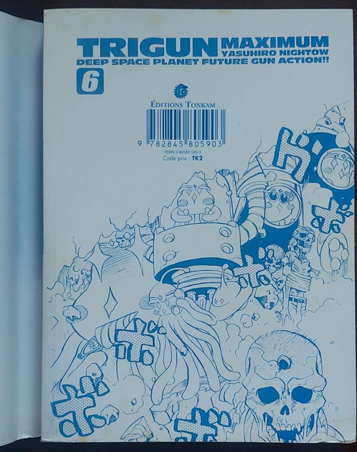 Trigun Maximum Tome 6 Tonkam Français 🇨🇵 - photo numéro 5