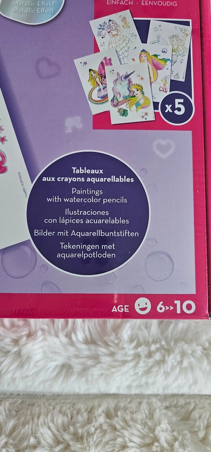 Aqua'Art Barbie Maped créative 6 ans Neuf - photo numéro 4