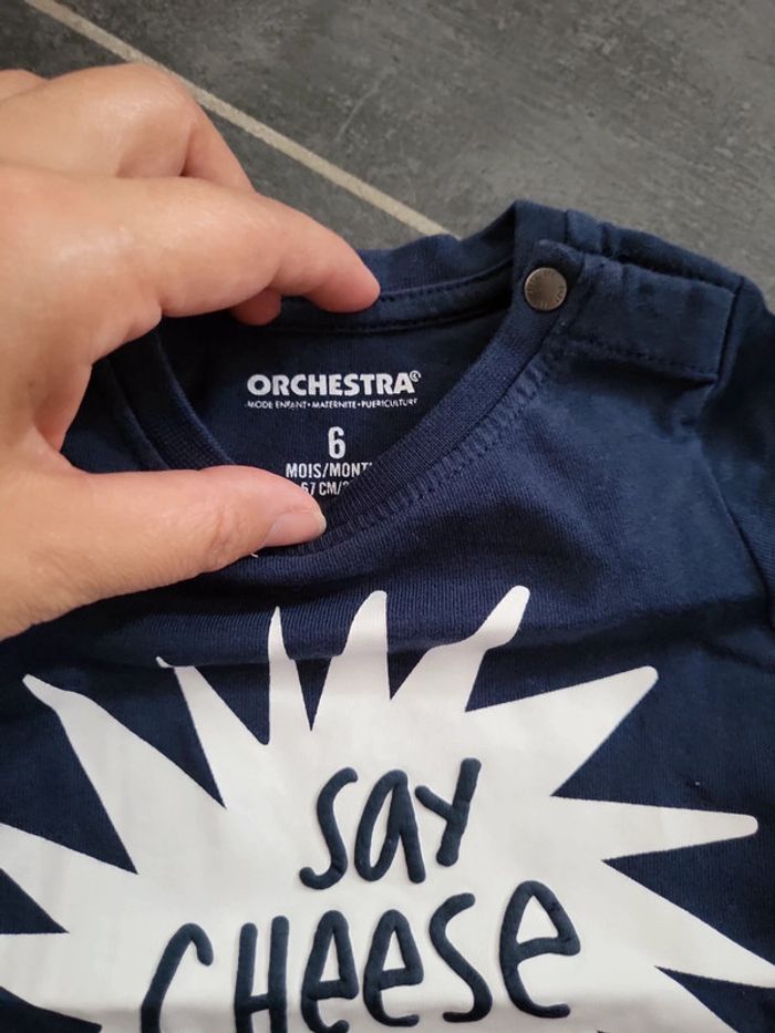 Tee-shirt orchestra 6 mois - photo numéro 2