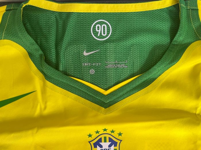 Ronaldinho Brésil 2004 Total 90 - Maillot Replica Nike Football - photo numéro 4