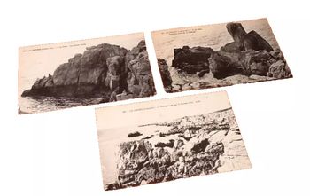 3 Carte postales anciennes  Le Croisic (Loire-Atlantique)