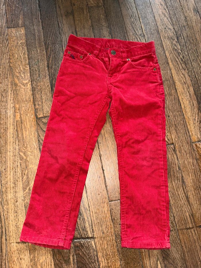 Pantalon velour Ralph Lauren 3 ans - photo numéro 2